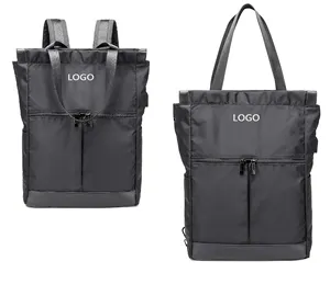 Oxford máy tính xách tay Túi bao gồm 2 trong 1 totebag cho kinh doanh du lịch trở lại Gói máy tính xách tay tay áo với USB sạc cổng máy tính xách tay Ba lô