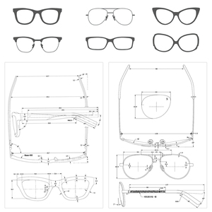 Gran oferta, logotipo personalizado de alta calidad, monturas de gafas ópticas de acetato BIO cuadradas Unisex de lujo gruesas a <span class=keywords><strong>la</strong></span> moda, Monturas ópticas - Product Image 5