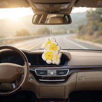 Accessoires de voiture haut de gamme Désodorisant de voiture moderne longue durée Comprimés d'aromathérapie Papier Vent Mount Variété d'évaporation naturelle