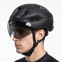 Casque de vélo d'extérieur pour adultes Boutique Casque de vélo de route de montagne avec verre magnétique