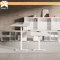 Scrivania da Ufficio ModernCEO per Manager e Dirigenti, Postazione di Lavoro Ergonomica con Altezza Regolabile Elettricamente