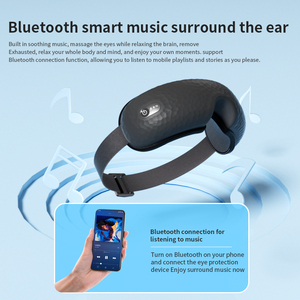 Masajeador de ojos inteligente eléctrico antiarrugas Dispositivo de cuidado <span class=keywords><strong>facial</strong></span> de silicona ABS con presión de aire Masajeador de Ojos de relajación - Product Image 6