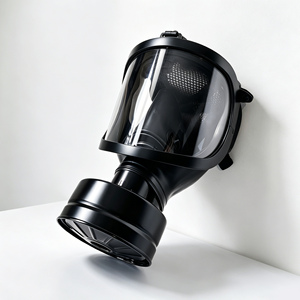 <span class=keywords><strong>Masque</strong></span> à gaz tactique MF14 en caoutchouc et plastique avec écran de protection en polycarbonate haute visibilité pour la protection <span class=keywords><strong>chimique</strong></span> destiné aux revendeurs - Product Image 3