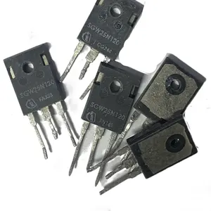 Digunakan: sgw25n120-igbt 1200V 46A 313W TO247-3. Transistor IGBT asli