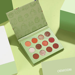 Paleta de sombras de <span class=keywords><strong>ojos</strong></span> de color de etiqueta personalizada, la <span class=keywords><strong>mejor</strong></span> sombra de <span class=keywords><strong>ojos</strong></span>, imprimación de cartón, logotipo personalizado, sombra de <span class=keywords><strong>ojos</strong></span> natural - Product Image 2