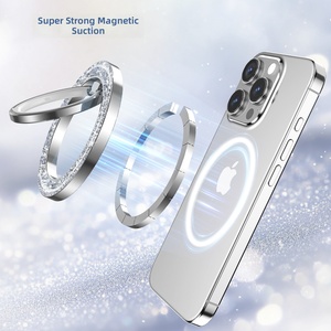 ที่วางโทรศัพท์แบบแม่เหล็กพร้อมขาตั้งโลหะสำหรับ <span class=keywords><strong>iPhone</strong></span> 17 16 15 14 13 <span class=keywords><strong>12</strong></span> และสมาร์ทโฟนอื่นๆ - Product Image 5