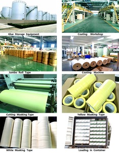 <span class=keywords><strong>Nastro</strong></span> adesivo in Cina personalizzato da 10 pollici <span class=keywords><strong>butilico</strong></span> di 3cm di larghezza di carta verde per mascherare il singolo lato resistente al calore - Product Image 5