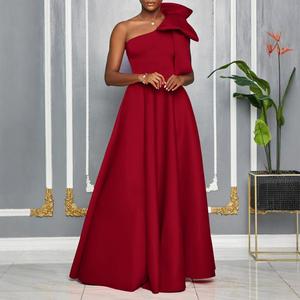 Robes de <span class=keywords><strong>demoiselle</strong></span> <span class=keywords><strong>d</strong></span>'<span class=keywords><strong>honneur</strong></span> longues, sans manches, de luxe, rouges, grande taille, <span class=keywords><strong>pas</strong></span> chères, pour femmes, vente en gros - Product Image 1