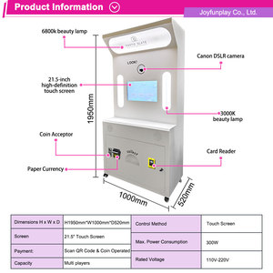 Machine de photomaton JFP 360 pour la <span class=keywords><strong>location</strong></span> d'événements et de fêtes avec caméra HD - Product Image 2