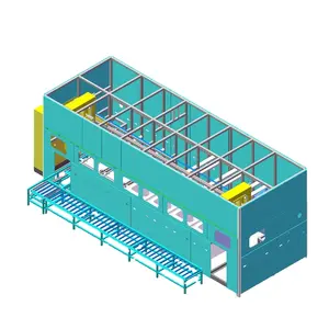 Linea di pulizia sottovuoto idrocarburica per pulizia superficiale cellulare fabbricazione automatica processo di pulizia idro carbon pulitore