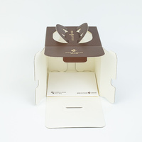 Boîte à gâteau personnalisée pour commande en gros, service OEM ODM, impression de logo sur mesure, emballage cadeau de qualité alimentaire, conteneur à emporter pour boulangerie