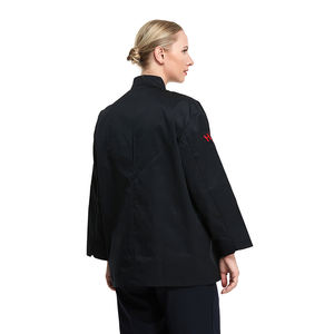 ZX fournisseur personnalisé 2023 nouveau Design professionnel à manches longues hommes femmes Chef veste manteau pour les services alimentaires traiteurs et culinaires - Product Image 4