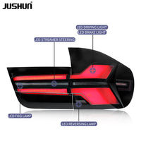 JUSHUN - Luces Traseras LED Mejoradas para BMW X5 E70 07-13, Luces Traseras LED Dinámicas con Intermitentes Fluidas, Accesorios para Automóviles