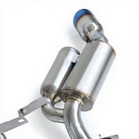 Système d'échappement en acier inoxydable avec valve pour Nissan 350Z 3.5 (2002-2008) et 370Z (2004)