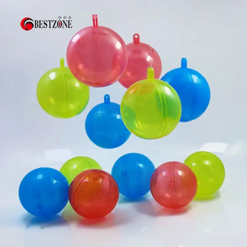 Bola Natal Gantung Warna-warni, Bola Natal Gantung Warna-warni 70 Mm 2.8 Inci, Ornamen Bola Plastik