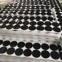 Wasch barer doppelseitiger Klebstoff Abnehmbare quadratische Pads Trace less Nano Silicon Gel Sheet PU Grip Klebeband