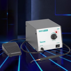 Quick 381A Solder Desoldering <b>Station</b> 15W Diaphragm Pump High Frequency Repair <b>Tool</b> 110V-240V Needle Tip - Product Image 2