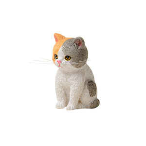 Adorable Adorno de Escritorio con Forma de <span class=keywords><strong>Gato</strong></span> Pequeño Personalizado, Linda Decoración de Resina de Gatito de Dibujos Animados para Cumpleaños y Día del Niño - Product Image 5