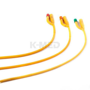Fournitures médicales cathéter foley en latex jetable cathéter foley standard à 2 voies médical avec certification ce - Product Image 1