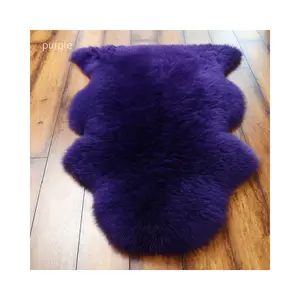 Luxury Genuine Sheepskin Carpets Real Animal Skin Fur Rugs And Carpets For Home Decoration