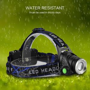 Linterna Frontal LED WOSEN Ultra Brillante, Recargable, Impermeable IP65, 5000K Luz Diurna, para Camping y Actividades al Aire Libre - Product Image 5