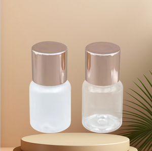 30ml Amber Transparent Screw Cap Cylinder Shape PP/PETG/PE Cosmetic Bottle Refillable <b>Travel</b> Friendly Skincare <b>Container</b> Made - Product Image 1