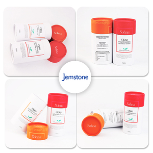 Logo imprimé personnalisé fournisseurs expérimentés pot de papier kraft tube d'emballage rond en papier - Product Image 6