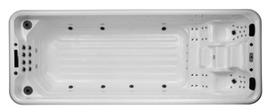 Acryl <span class=keywords><strong>Spa</strong></span> Pool mit Schwimm-/Whirlpool Combo Fiberglas Schwimmbad & Whirlpool Inground Pool Werkzeuge & Zubehör - Product Image 2