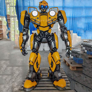 Statua in Resina di Bumble Bee <span class=keywords><strong>Marvel</strong></span> con Luci LED, Scultura Trasformabile per Cinema, Parchi a Tema e Negozi, Vendita all'Ingrosso - Product Image 5