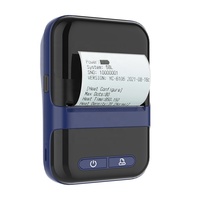 Printer Thermal Mini Nirkabel Portabel Bluetooth 58mm untuk Struk dan Label