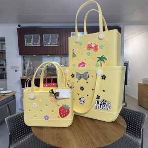 Fabricant de sacs EVA, sac de plage EVA personnalisé imprimé, grande capacité, sac en caoutchouc imperméable pour la vente en gros, 1150g - Product Image 1