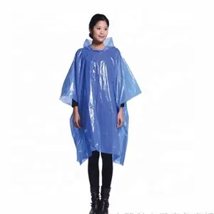 Factory Direct Sales Disposable Raincoat Rain Jacket Thickened Disposable Emergency PE Rainwear