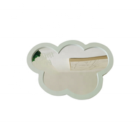 Miroir en bois en forme de nuage, SIMPLE, créatif, vague en bois, motif esthétique, vente comme des gâteaux chauds