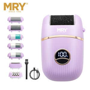 MRY Ponceuse Électronique Multifonctionnelle pour Pieds, Éliminateur Automatique <span class=keywords><strong>de</strong></span> Peaux Mortes et <span class=keywords><strong>de</strong></span> Callosités, Râpe Électronique pour Pieds - Product Image 4