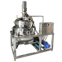 Réacteur électrique chauffant sous vide en acier inoxydable de 1000 L, doté de fonctions telles que le brassage, la dispersion et l'émulsification