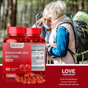 Coenzyme Q10 de marque privée 200mg Softgels de soutien à la santé Supplément pour la santé cardiaque et vasculaire - Product Image 4