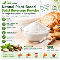 Poudre de Boisson Solide à Base de Plantes Naturelles 120X Plus Douceur Réduction du Sucre Solution pour la Pâtisserie