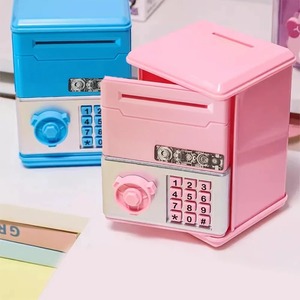 Tirelire électronique à code pour enfants, mini distributeur automatique de billets, boîte à monnaie sécurisée avec clavier numérique et musique, cadeau pour enfants - Product Image 1