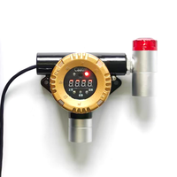 Analyseur de gaz inflammable industriel fixe en ligne CAATM, détecteur de gaz GPL avec alarme sonore et lumineuse, en acier inoxydable, haute précision