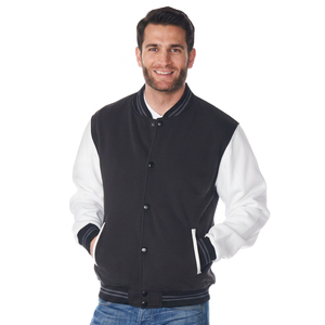 High Impact Men's Varsity Jackets Premium Quality Hot Selling Winter <b>Coat</b> with Stand Collar CollegeBaseballjacket for men - Product Image 1