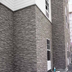 Pannello in Finta Roccia in Poliuretano di Alta Qualità 1160*300*30mm Pannello Murale in Pietra Granitica PU Pannelli in Pietra PU per Esterni - Product Image 1