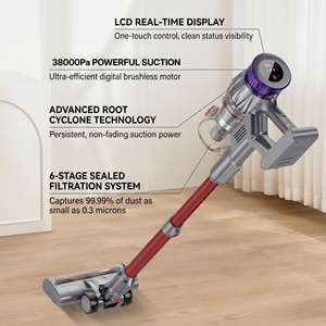 700W <b>Handheld</b> Cordless <b>Vacuum</b> Cleaner GV26 Brushless Motor HEPA Filter Multi Cyclone Filtration Portable Lightweight Household - Product Image 4