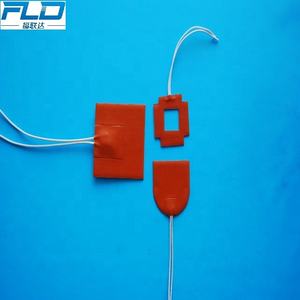 Elektrikli araç aküsü ısıtıcı silikon ısıtıcı yapıştırıcı ile 200x300mm 12v 200w, 100k termistör silikon ısıtıcılı battaniye - Product Image 5