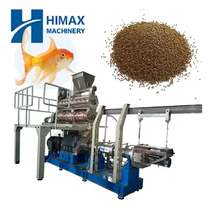 Automatic floating fish feed extruder machine fish feed pellet machine floating feed extruder