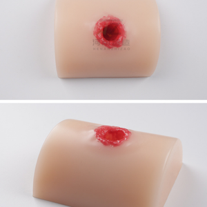 Modelo de Simulación de Laceración Profunda por Bala para Prácticas de Primeros Auxilios en Campo, Rescate de Emergencia y Hemostasia - Product Image 2