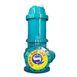 Pompe submersible à eaux usées à double turbine QW WQ avec structure à hélice, accouplement automatique fixe, pompe électrique de drainage des eaux usées - Product Image 2