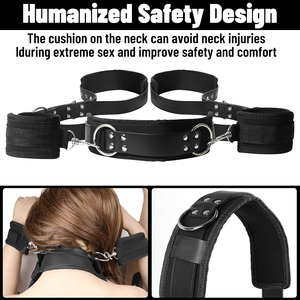 Restricción de Piernas Ajustable para Bondage BDSM con Esposas Extraíbles, Juguete Sexual para Adultos - Product Image 6