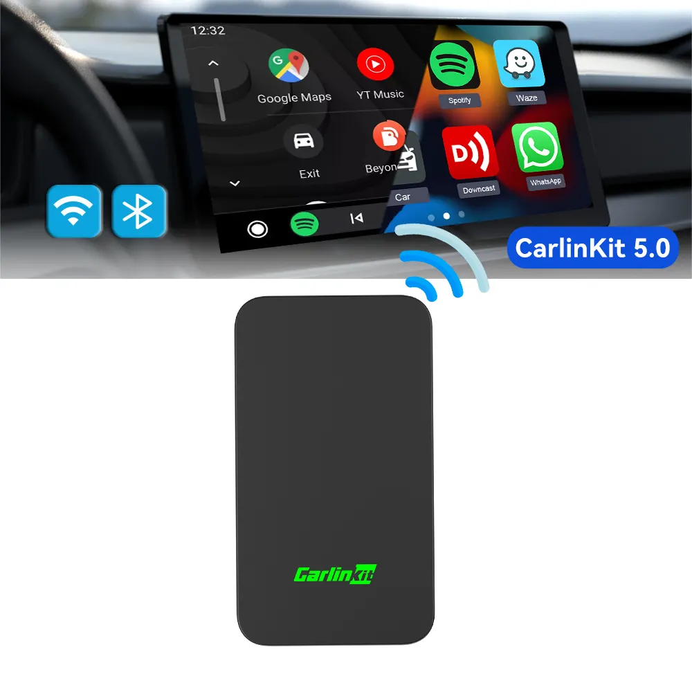 Carlinkit Wireless Carplay Ai Box Android Auto Streaming Smart Box Autoradio Stereo W204 tragbare Carplay Porta til