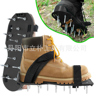 Chaussures à pointes Mr Drill 295 mm, semelle extérieure en plastique antidérapante pour le desserrage du sol, travaux de jardinage et de construction - Product Image 5