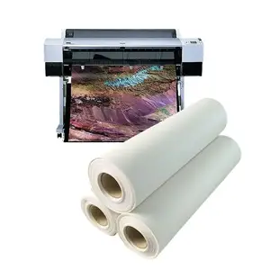 Rolo de tela para jato de tinta de polialgodão 360gsm plotter com fornecimento do fabricante